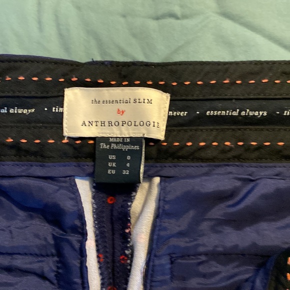 Anthropologie Essential Pants 0 - Picture 5 of 12